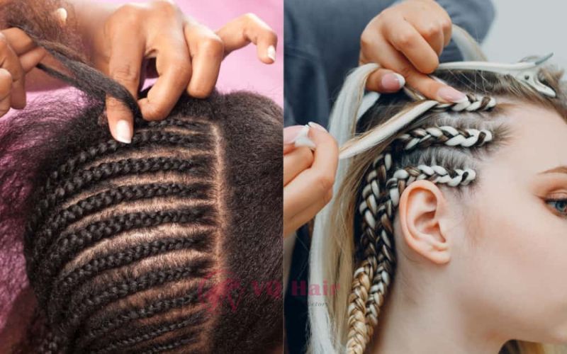 How to do cornrows hair - Step by step instructions for basic style